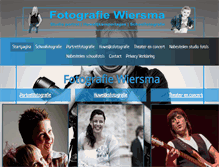 Tablet Screenshot of fotografiewiersma.nl